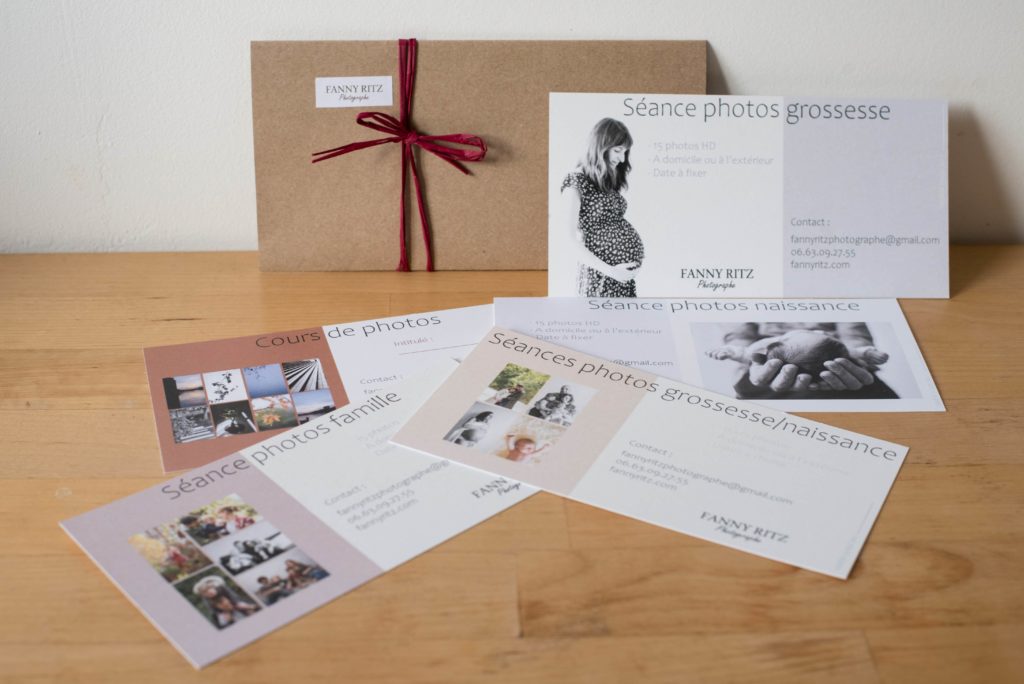 Photographe à Paris, cartes cadeaux
