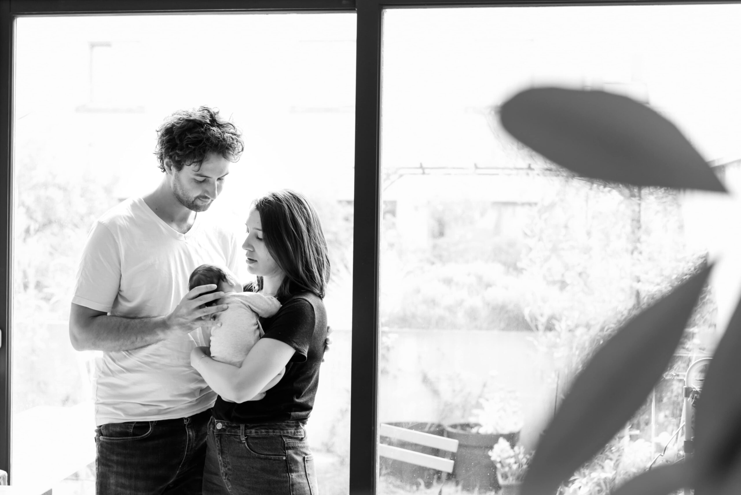 couple et leur bébé