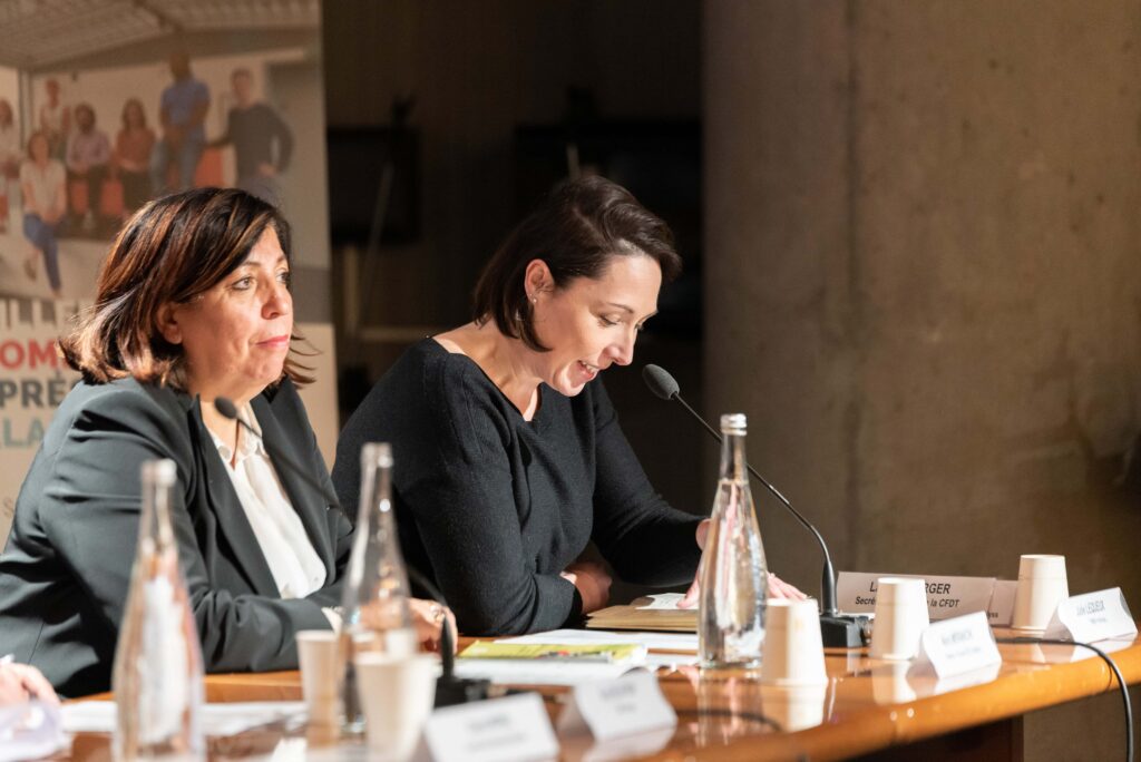 table ronde de syndicats
