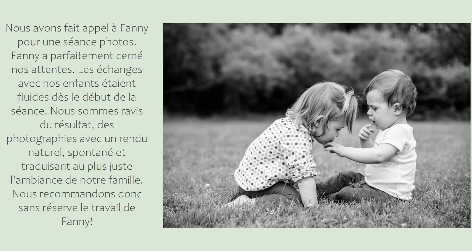 Votre photographe famille